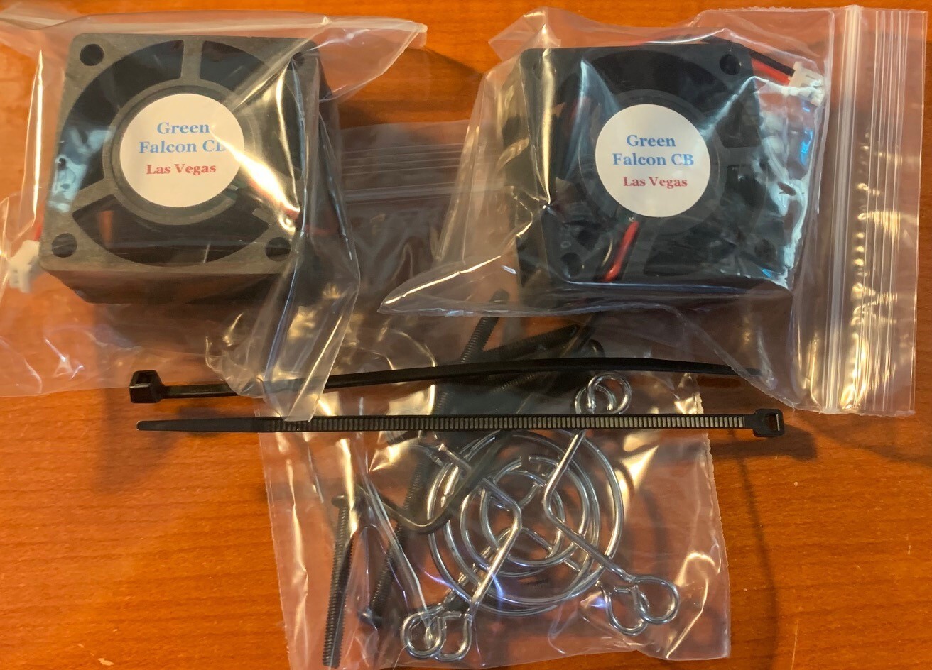 President Washington Mobile Radio - Cooling Fan Package 40x40x20