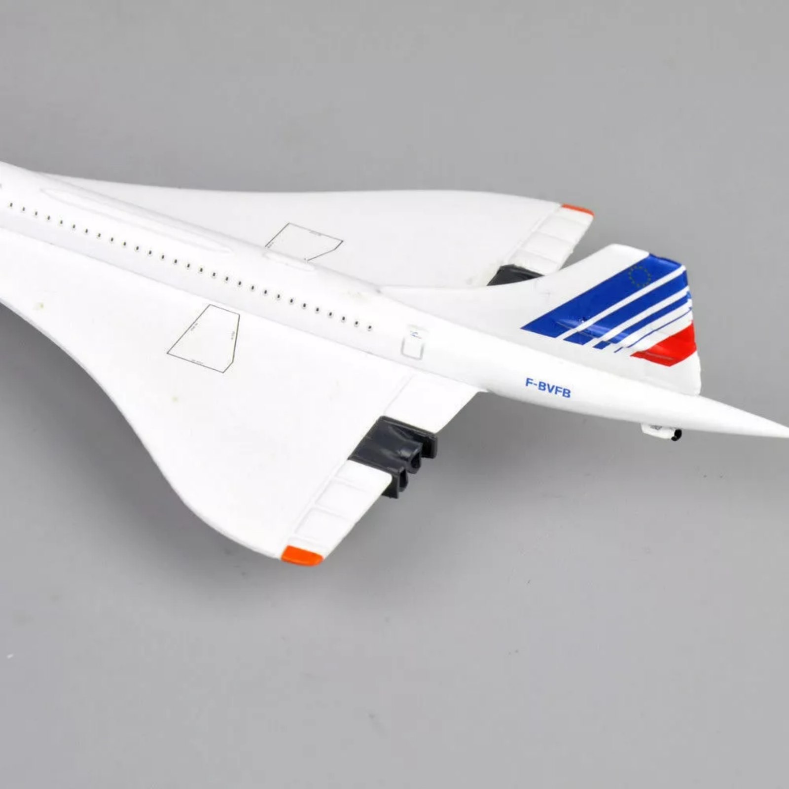 16cm Diecast Alloy Air France Concorde Plane Model 1:400 Scale Toy Collection