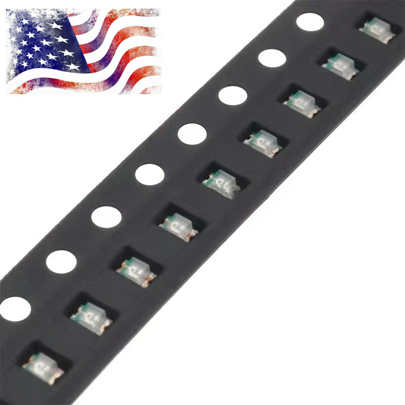 100pcs SMD LED 0402 0603 0805 1206 3528 5730 Diodes Single Chip RGB Light PCB