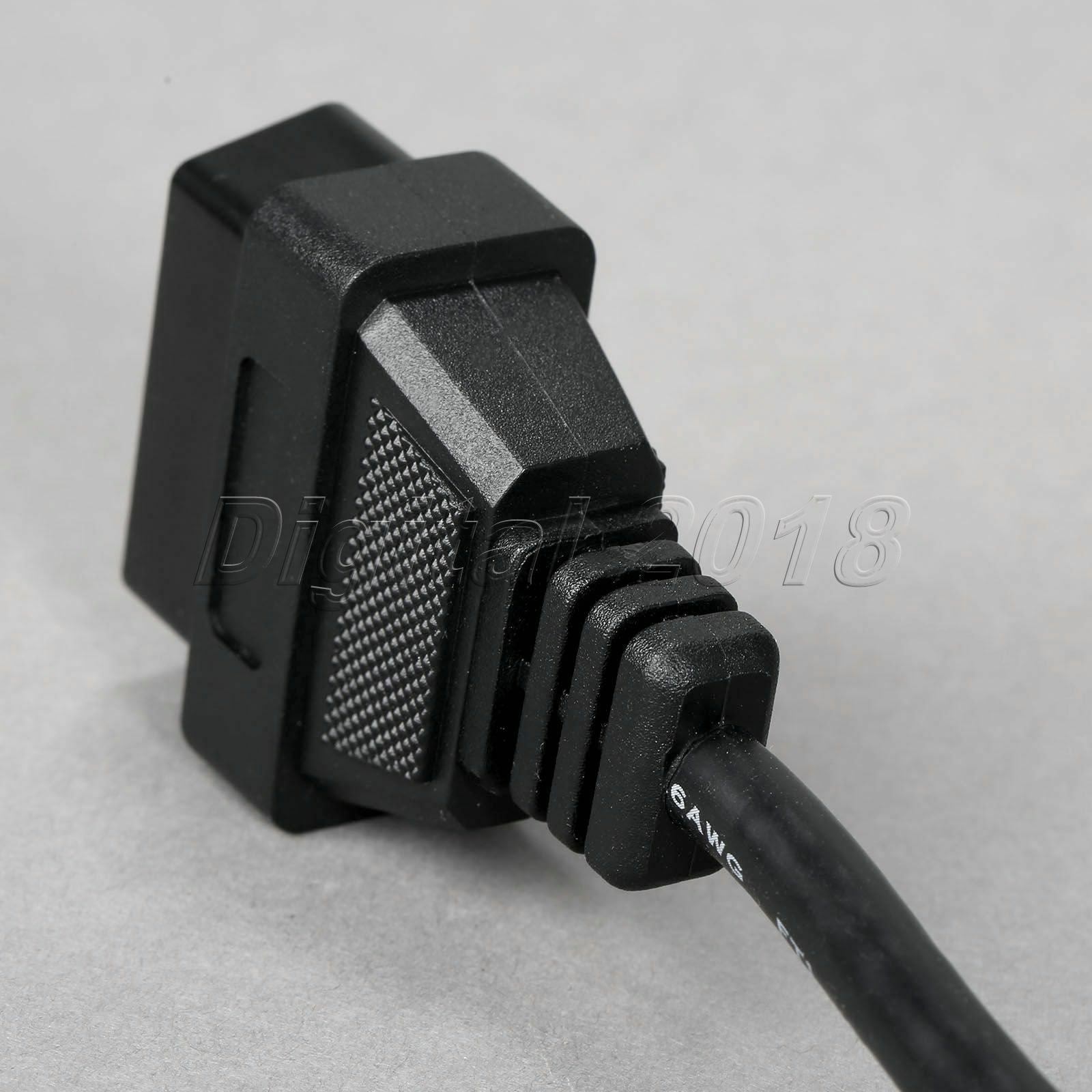 OBD2 OBD-II 16 Pin Female Extension Connector To Open Plug Wire Diagnostic Cable
