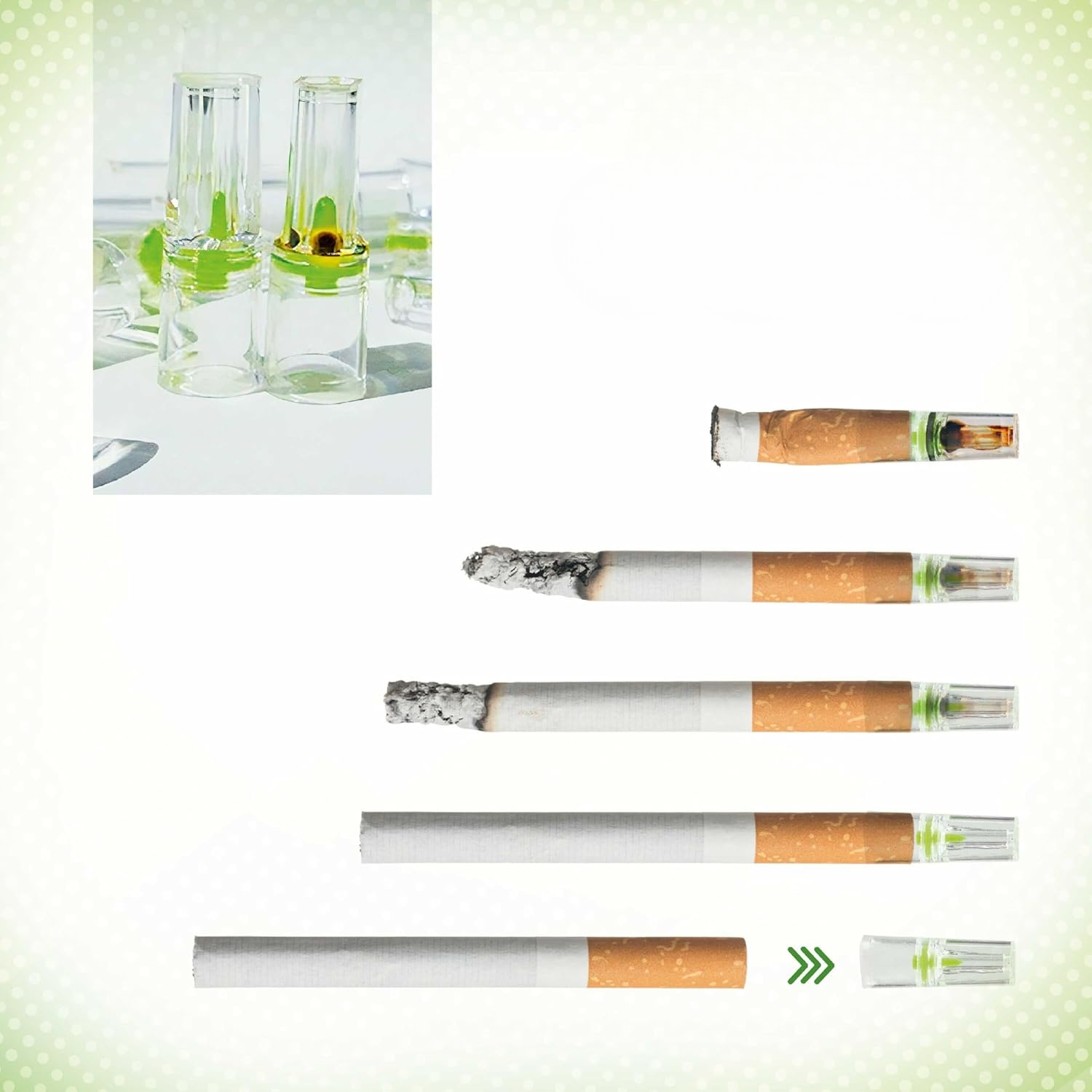1 PK FRESH Cigarette Filters = 30 Filters - Takes the Nic Out & Blocks Tar