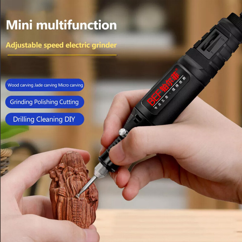 25pcs Variable Speed Rotary Tool Kit Accessories Grinding Sanding Polishing Set