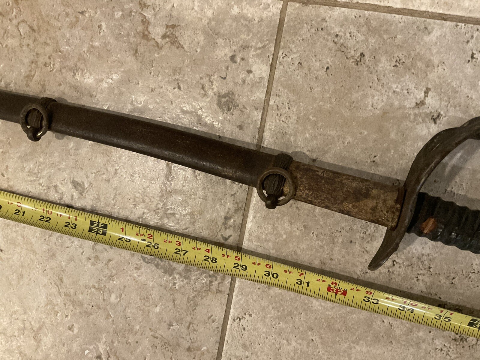 ORIGINAL INDIAN WARS 1800S CAVALRY SWORD SABER