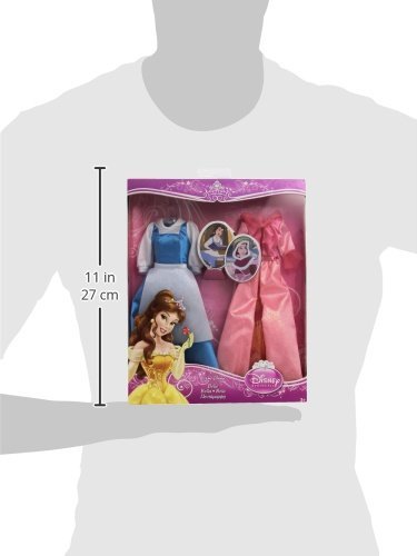 Disney Princess Sparkle Doll Cloths Fashion 2 - Gown Dress Outfit Set Barbie NEW