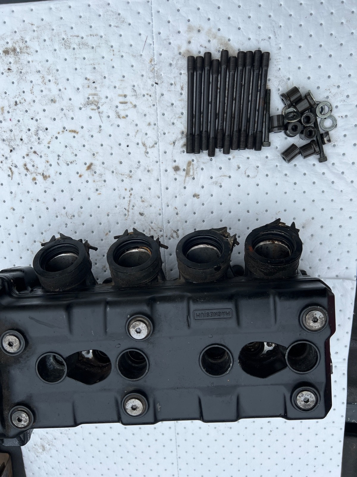 1998-2001 Yamaha R1 Yzf 1000 engine motor cylinder head camshaft cam valve cover