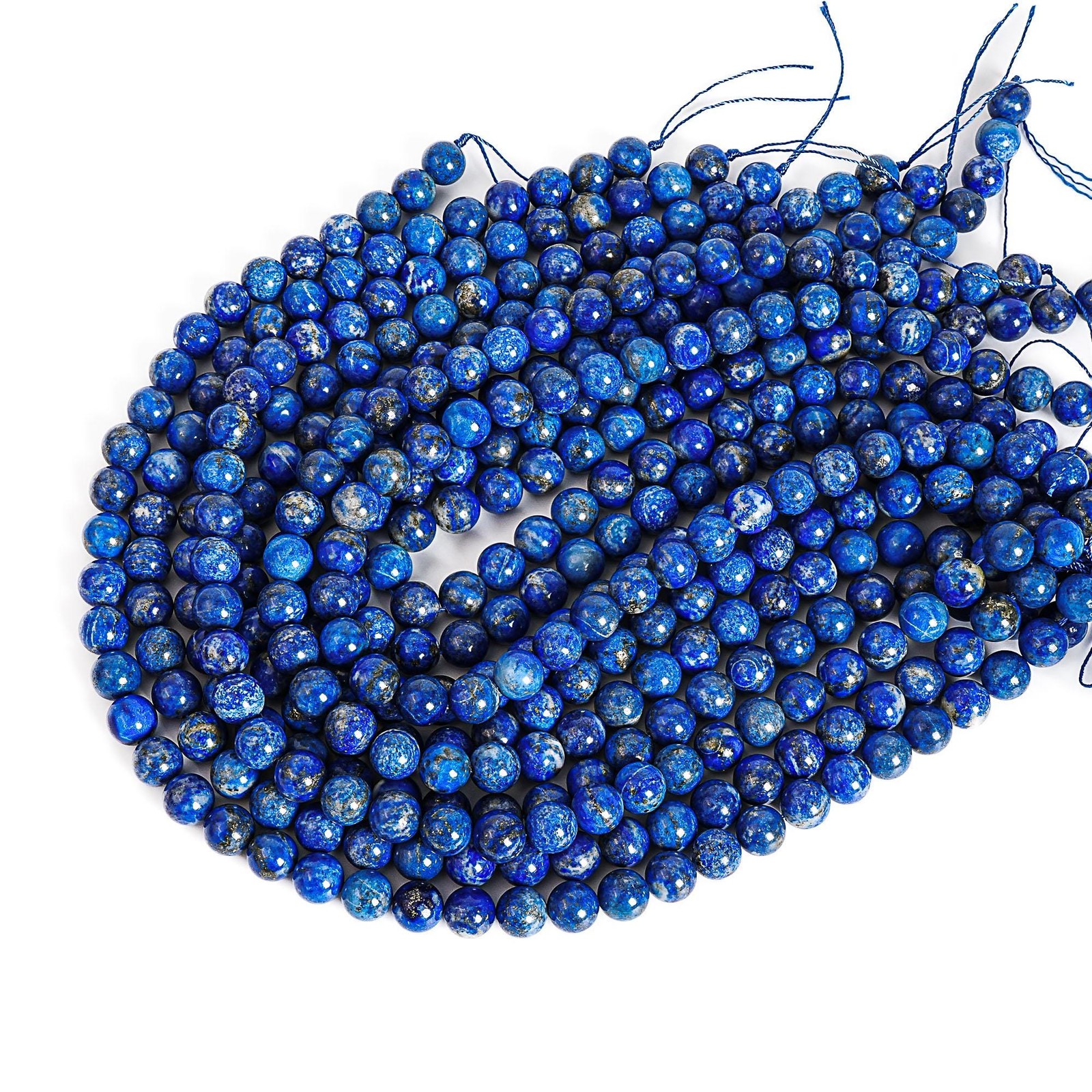 Genuine Natural Blue lapis lazuli Beads Grade AA Gemstone Loose Beads 8MM 10MM