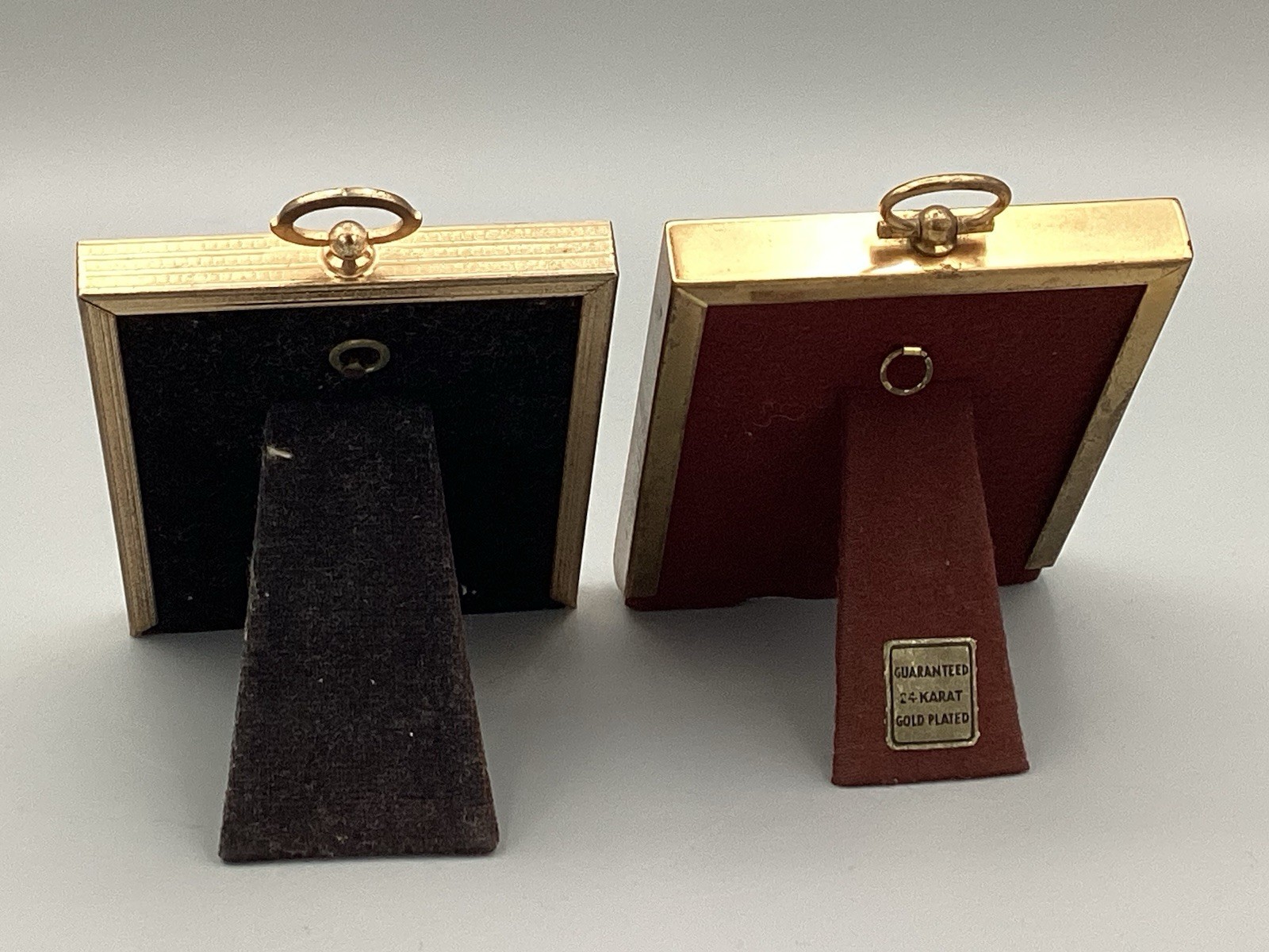 Pair Hand Painted Victorian Portrait Photos Detailed 1890’s Mother Daughter?