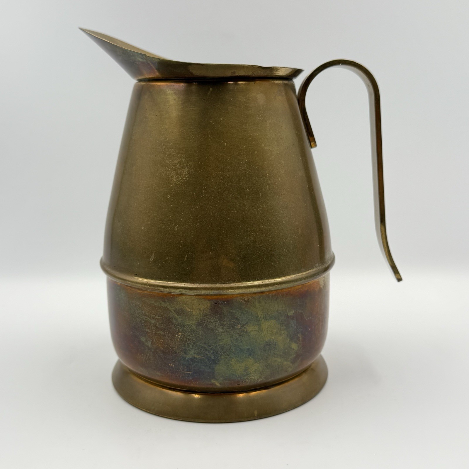 Maxwell Phillip Antique Brass Pitcher