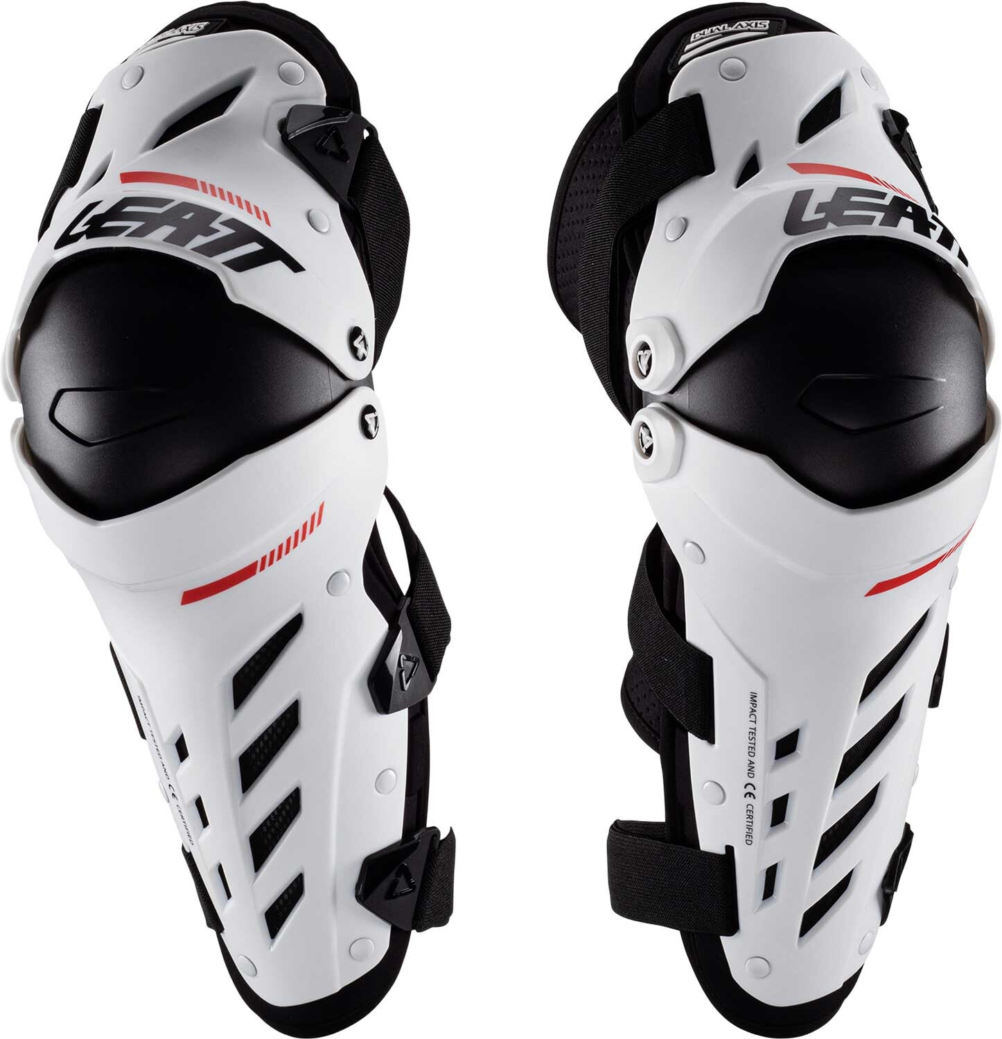 Leatt Dual Axis Knee & Shin Guards - Motocross Dirt Bike Offroad Pair