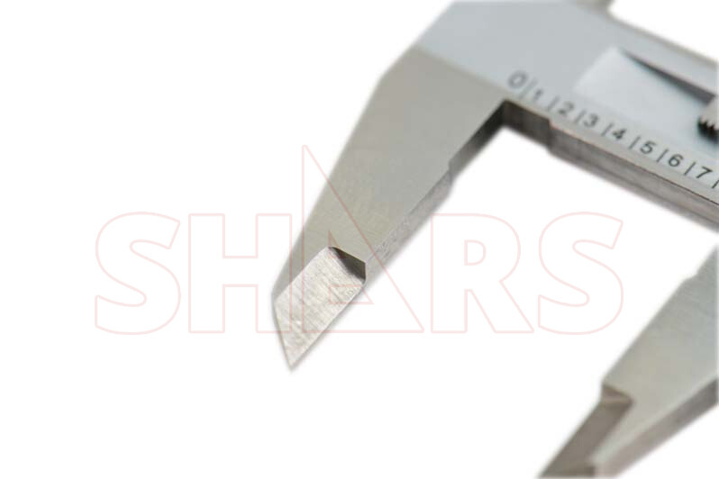 SHARS 4" DIAL CALIPER SHOCK PROOF .001" STAINLESS 4 WAY + Inspection Report ^}