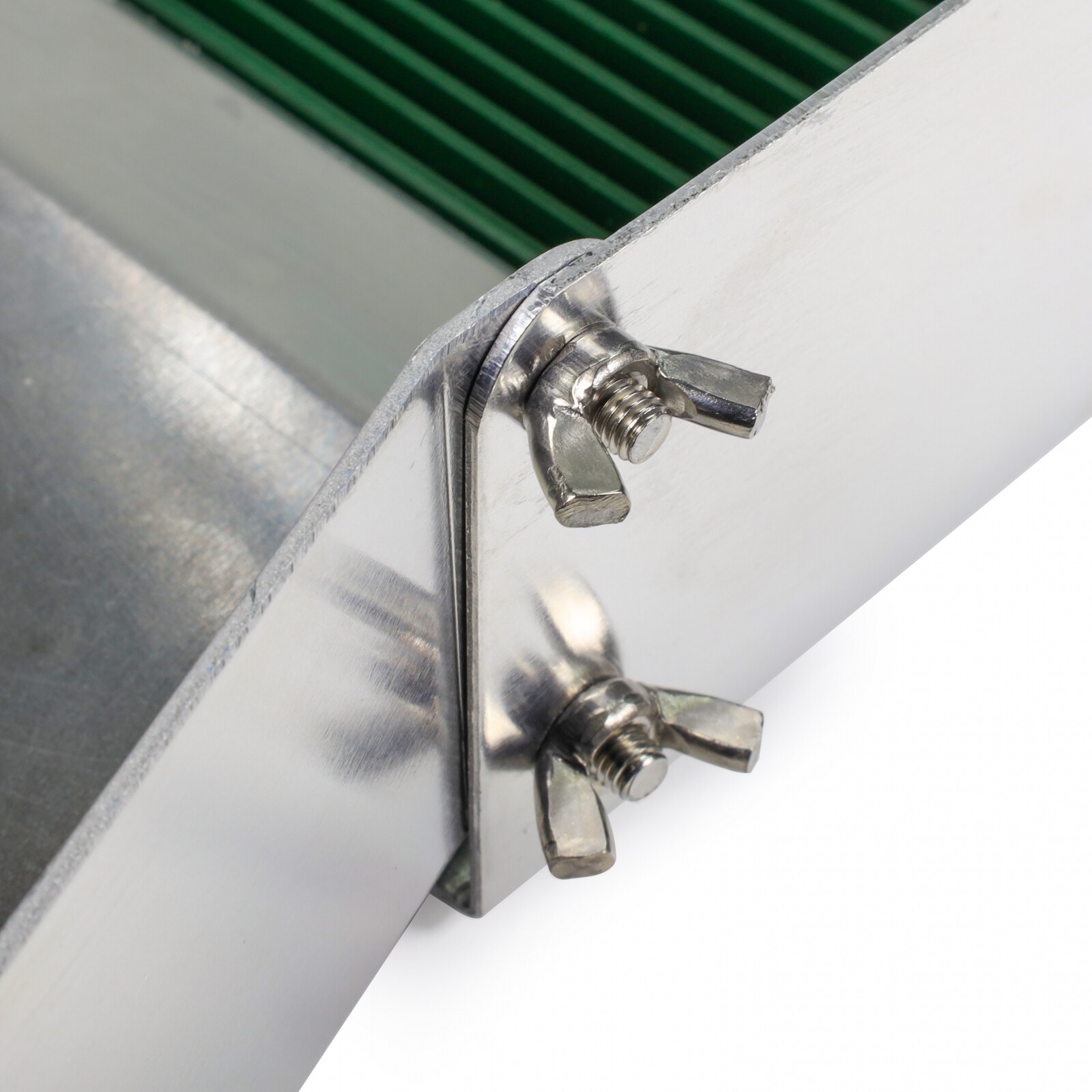 ASR Outdoor Aluminum Sluice Box with Rubber Sluice Box Matting for Gold