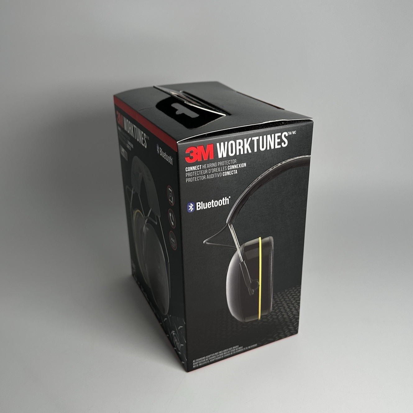 3M WorkTunes Connect PRO Bluetooth Hearing Protection Class 5 Mic 24dB NRR