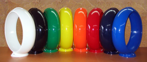 Reproduction Plastic Gas Pump Globe Body 13.5" / Capco Globes / Gas Pumps Petro