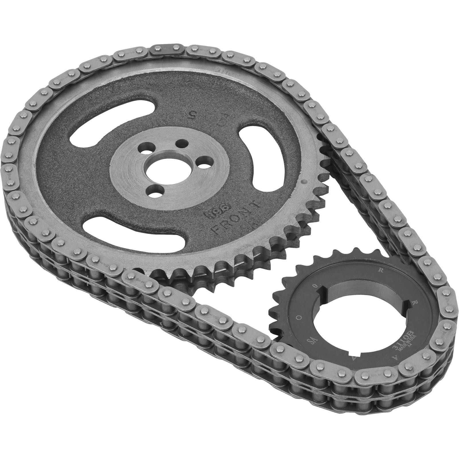 Double Roller Timing Set, Big Block Fits Chevy, 3 Keyway