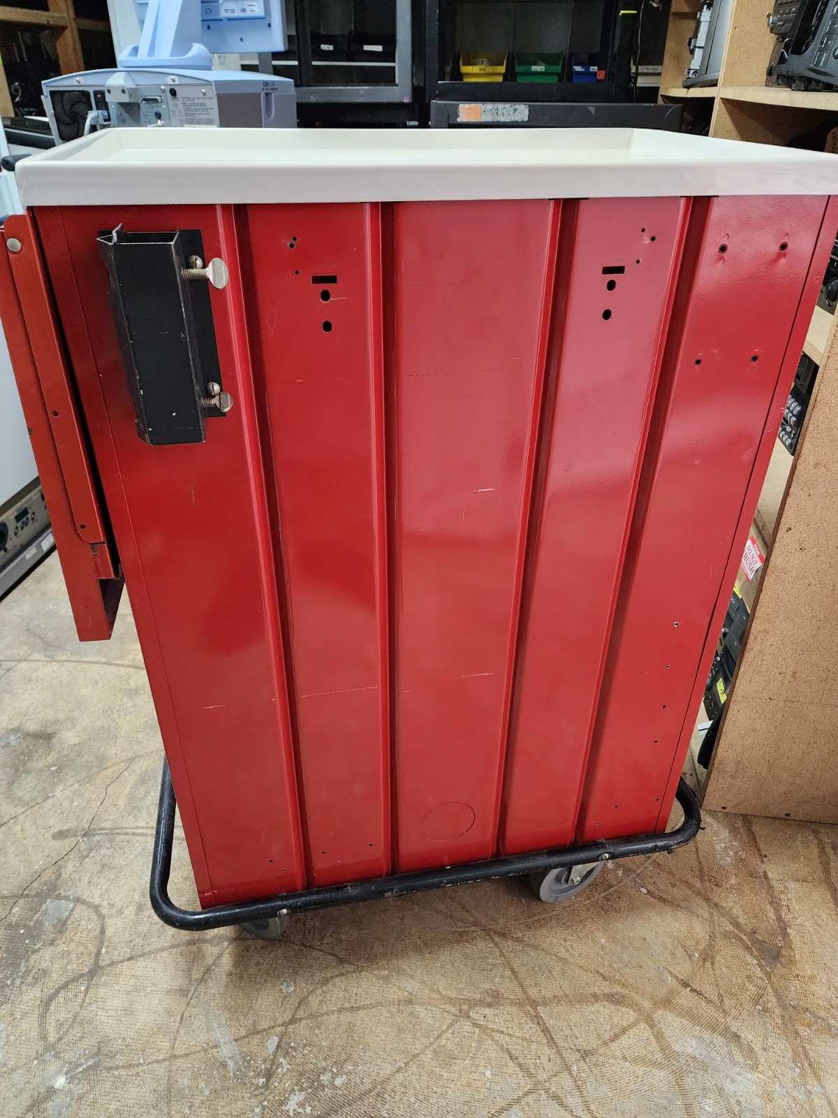 Waterloo Uni-Cart Medical Lab Mobile Storage Cart 6 Locking Drawers Tool Box