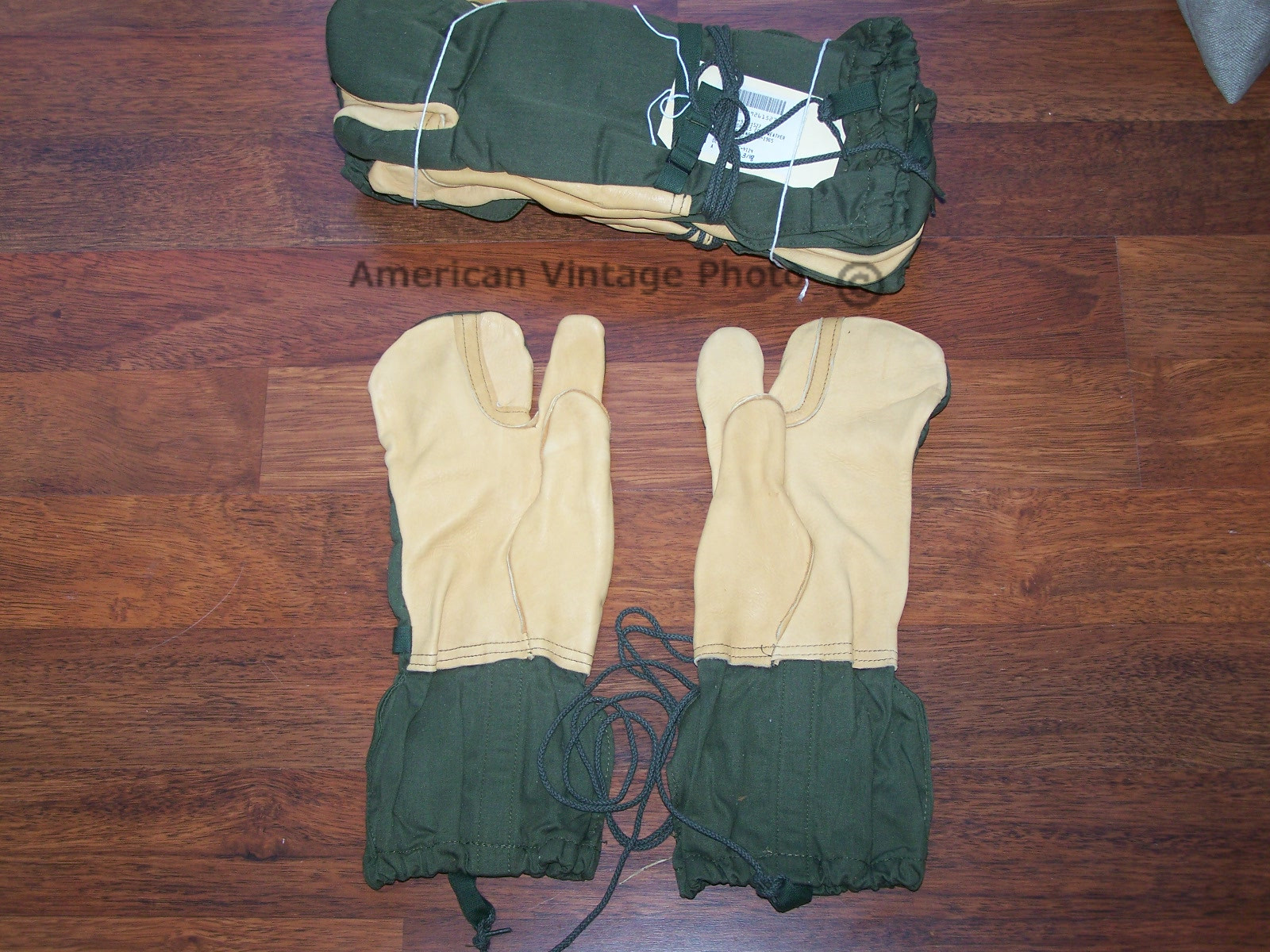 Mittens Trigger Finger + Wool Liners Large Military USMC Cold Weather NOS