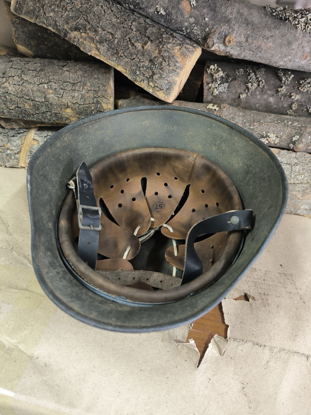 Helmet german original nice helmet M40 size 64 original WW2 WWII