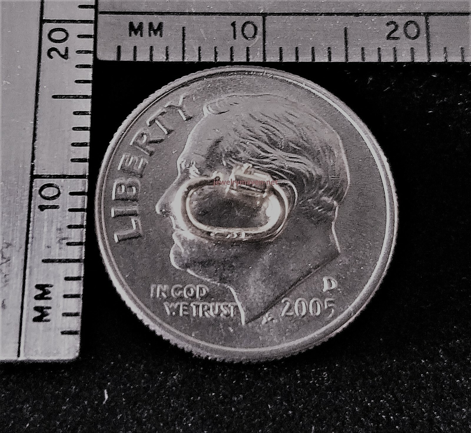 TINY FIVE (5) STERLING SILVER 925 Link Lock Jump Ring Charm Connector 4.5mm OD