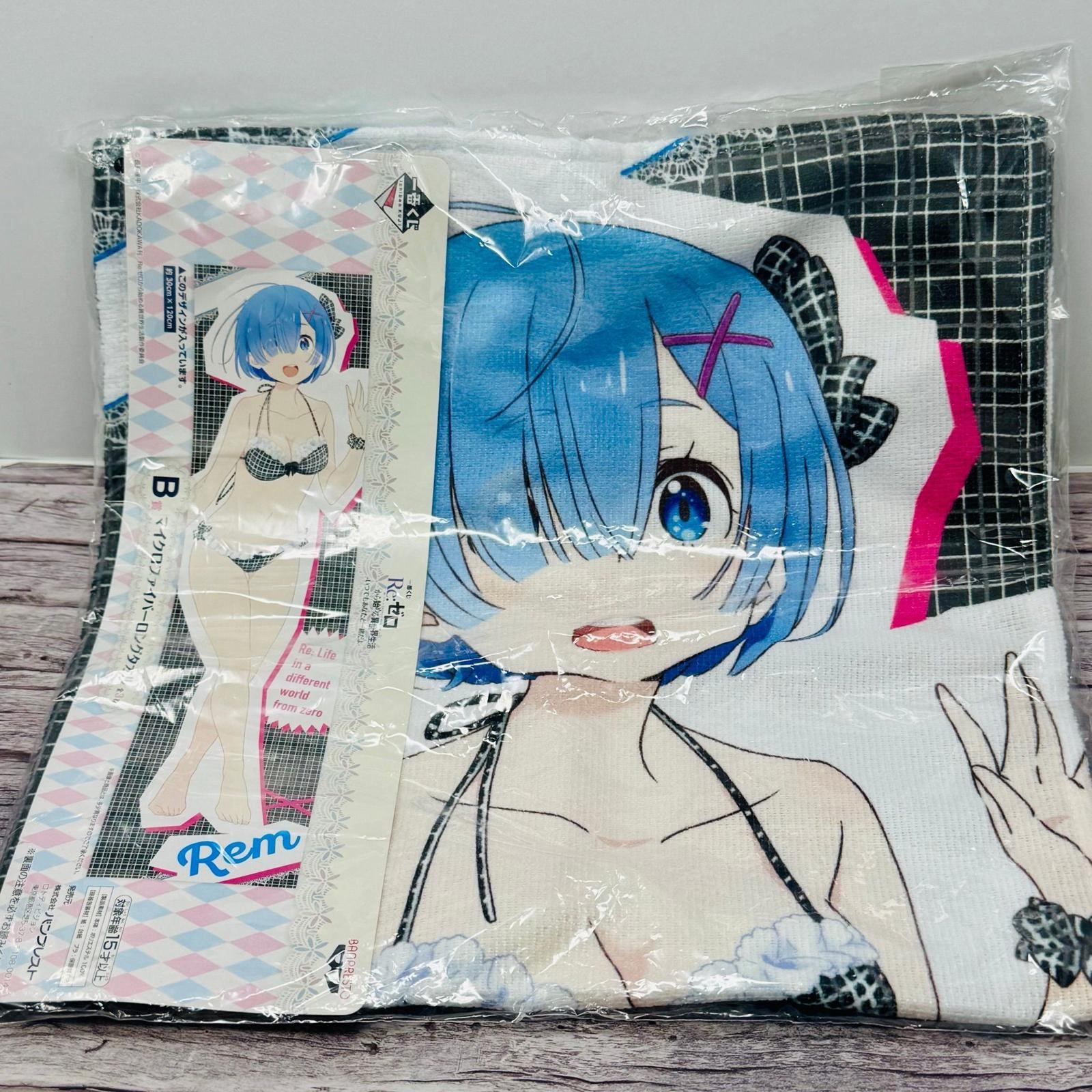 Re:Zero Life In A Different World From Zero Rem Long Towel New Japan US Seller