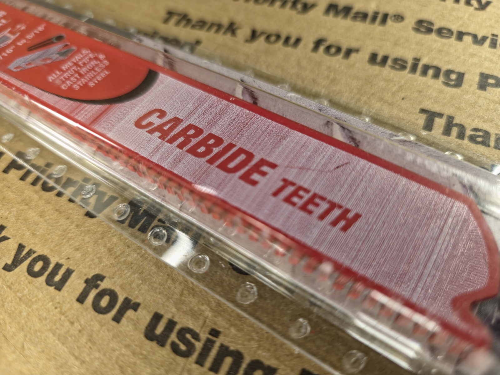 Diablo Steel Demon 9" Carbide Teeth Medium Metel Sawzal Blades 3~Pack DS0910CF3