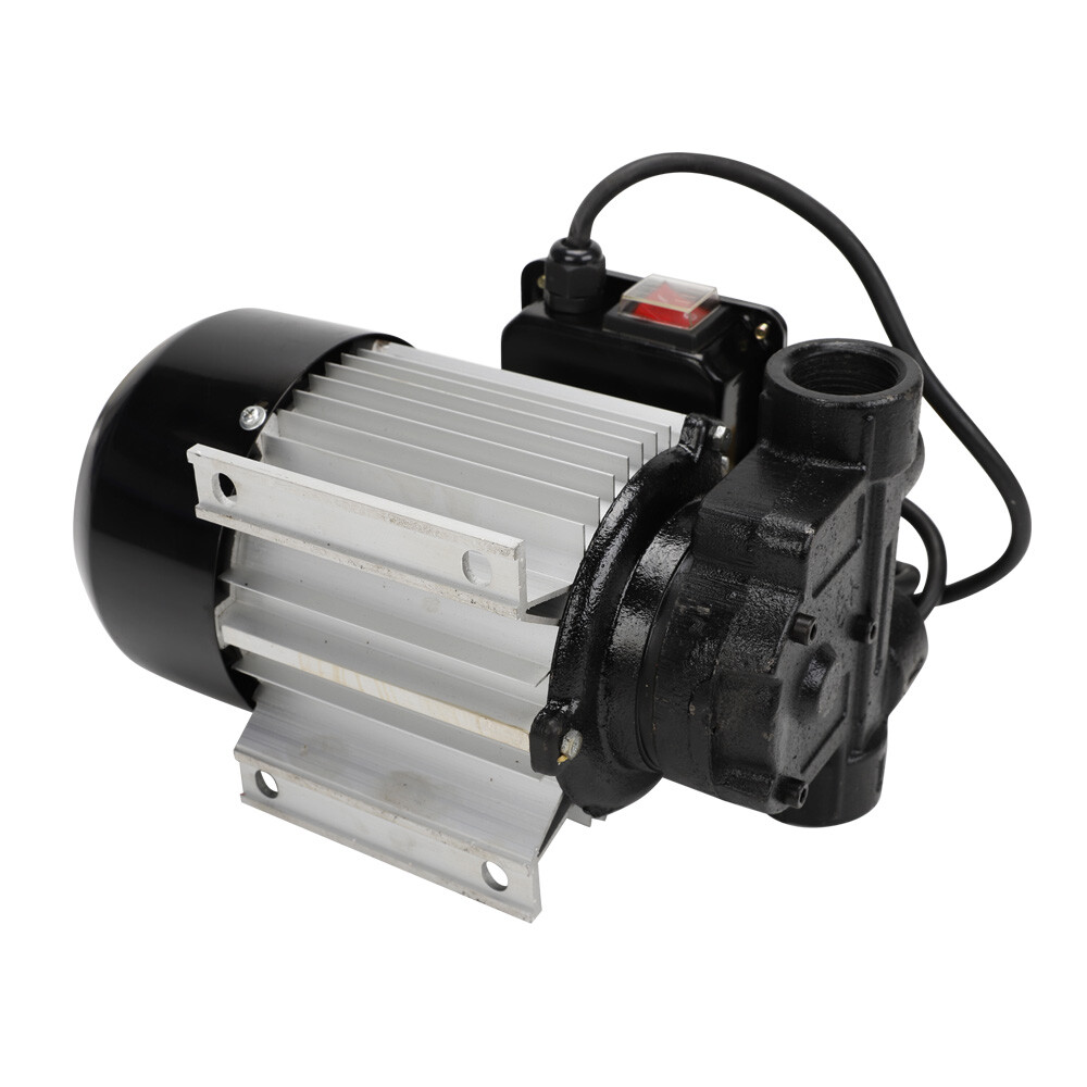 110V AC Self Priming Electric Oil Pump Transfer Fuel Diesel With Aluminum Casing