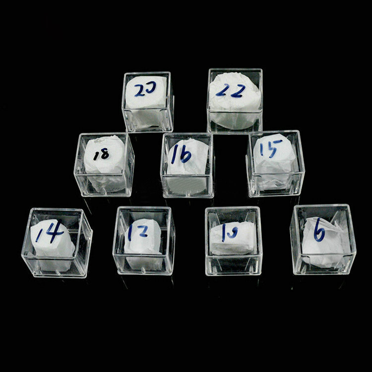 3mm-100mm Blank Microscope Round Cover Glass Cover Slips for Lab Medical 100pcs