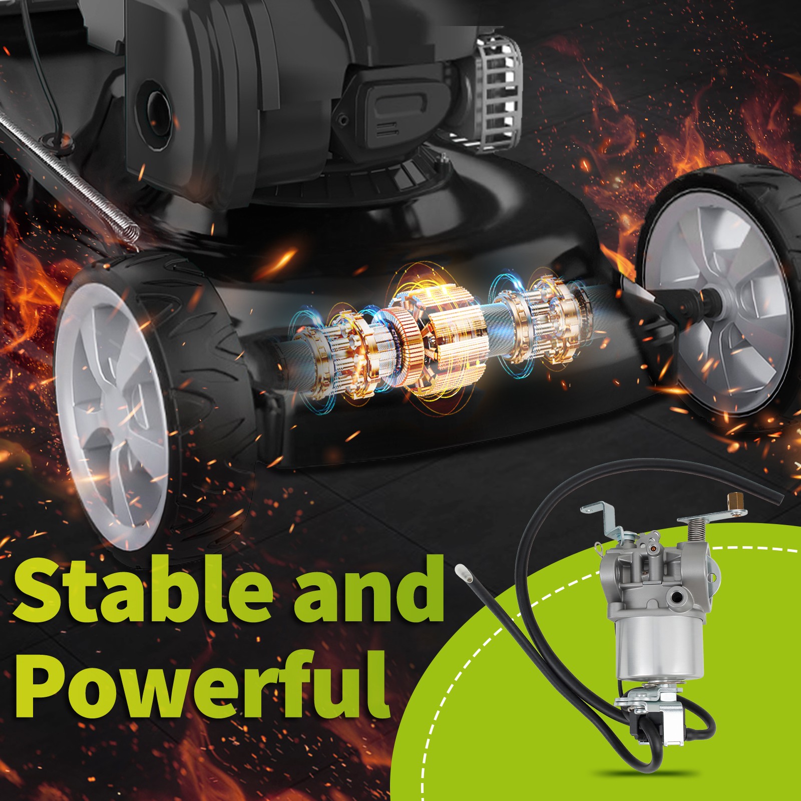 PERFORMANCE CARBURETOR ASSEMBLY for WG750 # 12691-44010 WG600 Gas Engine