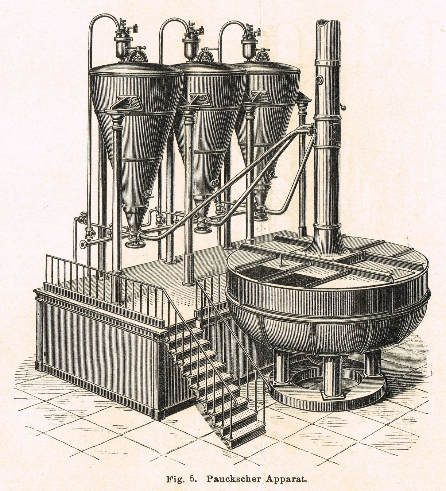 Distillation Apparatus Equipment 1900 Alcohol Industrial Production Vintage