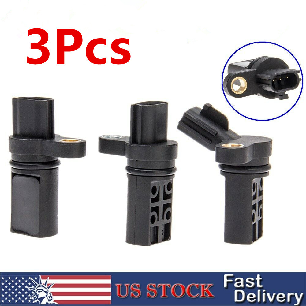 3 Pack Engine Camshaft / Crankshaft Position Sensor CPS For Infiniti & Nissan