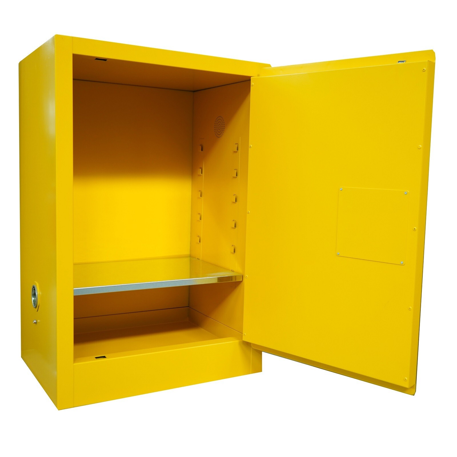 Flammable Liquid Safety Storage Cabinet 12Ga 23x18x35 Fireproof Galvanized Steel