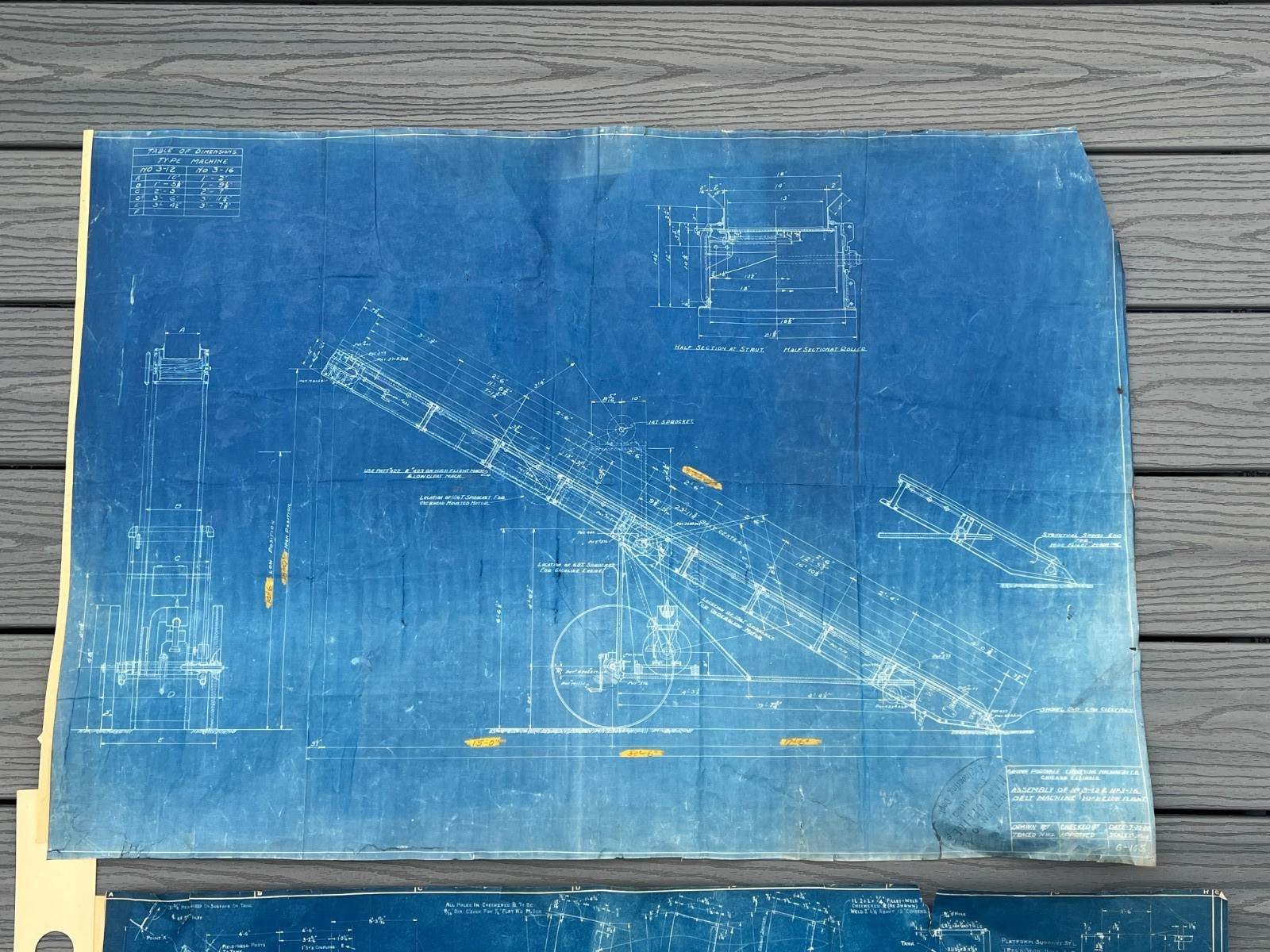 Lot 4 Vtg Industrial Dorr CO Blueprints Electrical Engineering Cutler Hammer