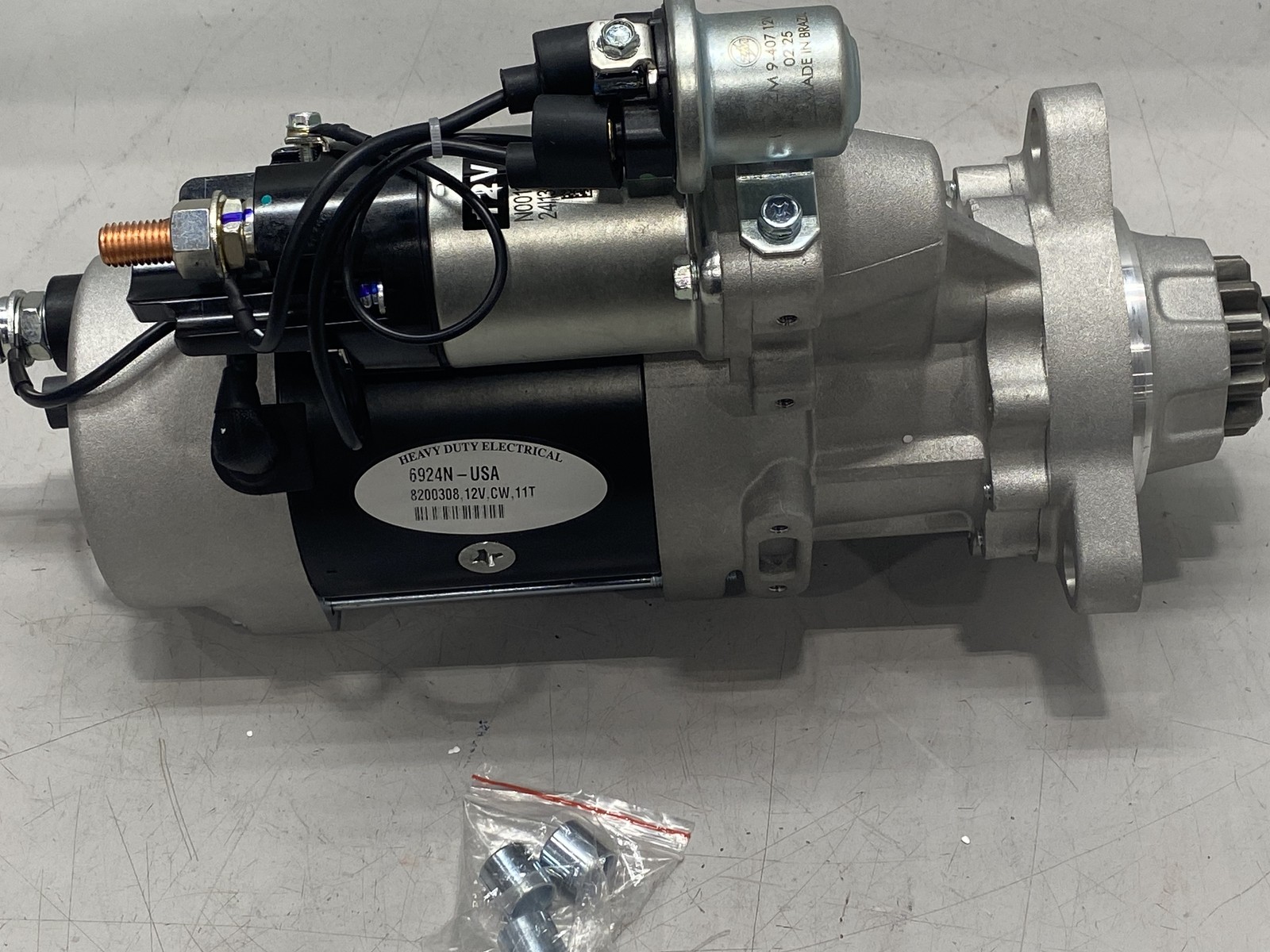 Romaine Electric 6924N - Starter Motor - 12V, 11-Tooth