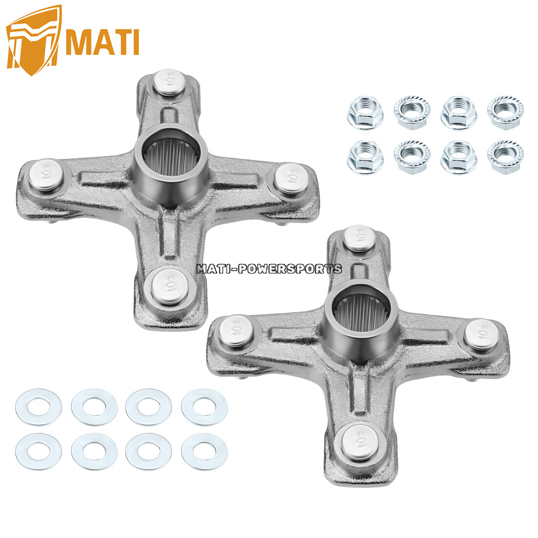 Qty 2 for Yamaha Rear Axle Wheel Hub 1991-2006 Banshee YFZ 350 1PE-F53K0-00-00