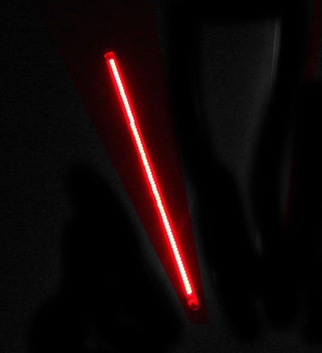 Custom Dynamics TruFLEX Flexible LED Strip 75-LED Red/Smoke