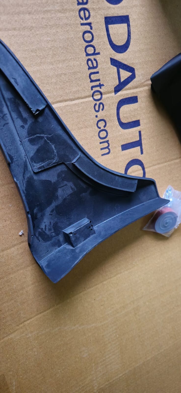 HONDA S2000 AP1 AP2 S2K 00-09 Side Skirt Strakes PU PLASTIC BLACK UK Stock