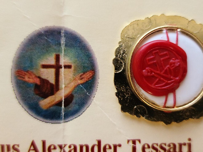 Reliquary Relic of Saint S. Josepus a Leonessa with Certificate