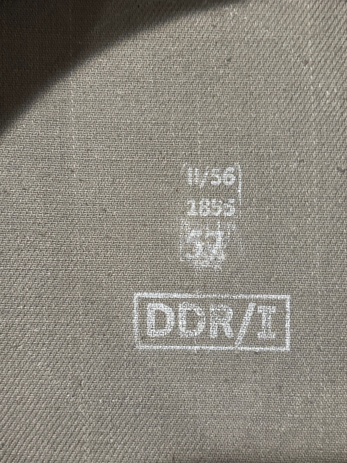 EAST GERMAN LUFTWAFFE Q2 1956 AIR FORCE DDR NCO VISOR HAT CAP SUPER RARE!