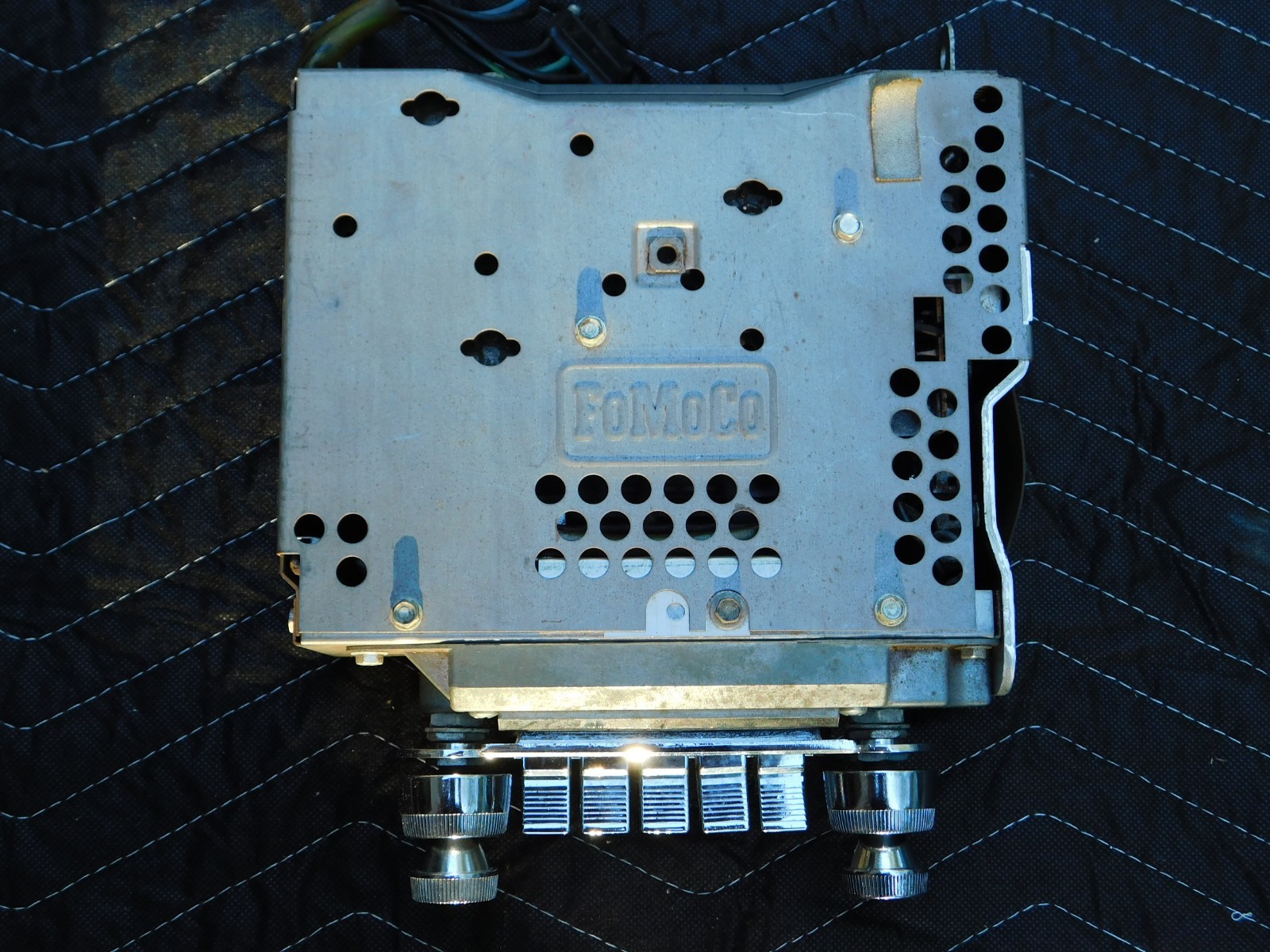 1965 FORD THUNDERBIRD OEM AM-FM RADIO KNOBS BEZEL SPEAKER