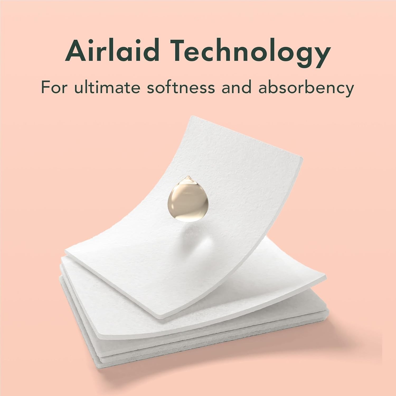 Rael Soak It Up Cotton Pads for Face, Soft & Thin, Korean Skin Care (200 Count)