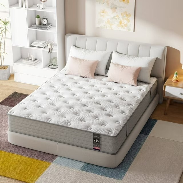 12" 14" Gel Memory Foam Twin Full Queen King Spring Hybrid Mattress in a Box