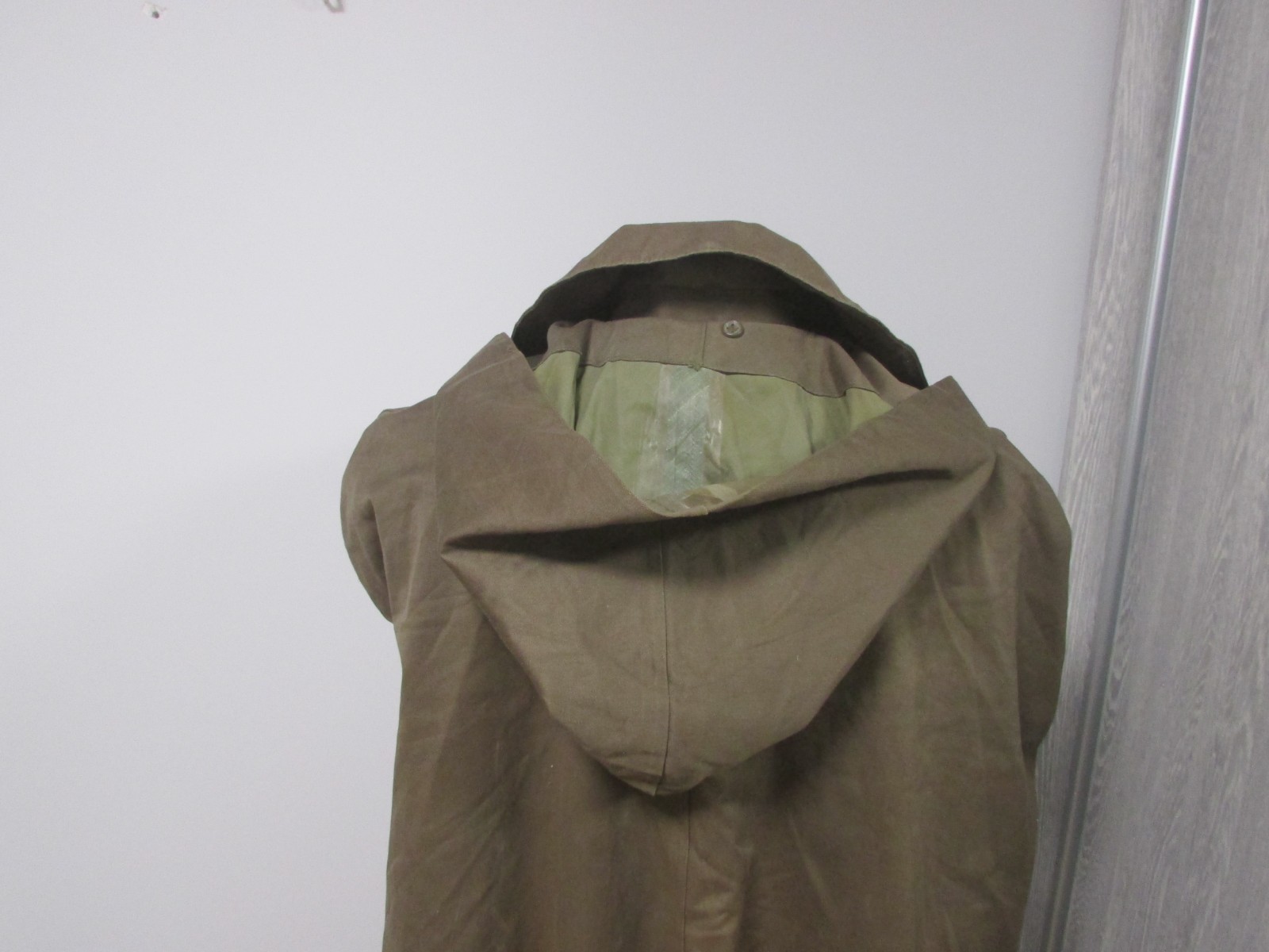 uniform USSR soviet Army officers raincoat cape military tent hunting fishing