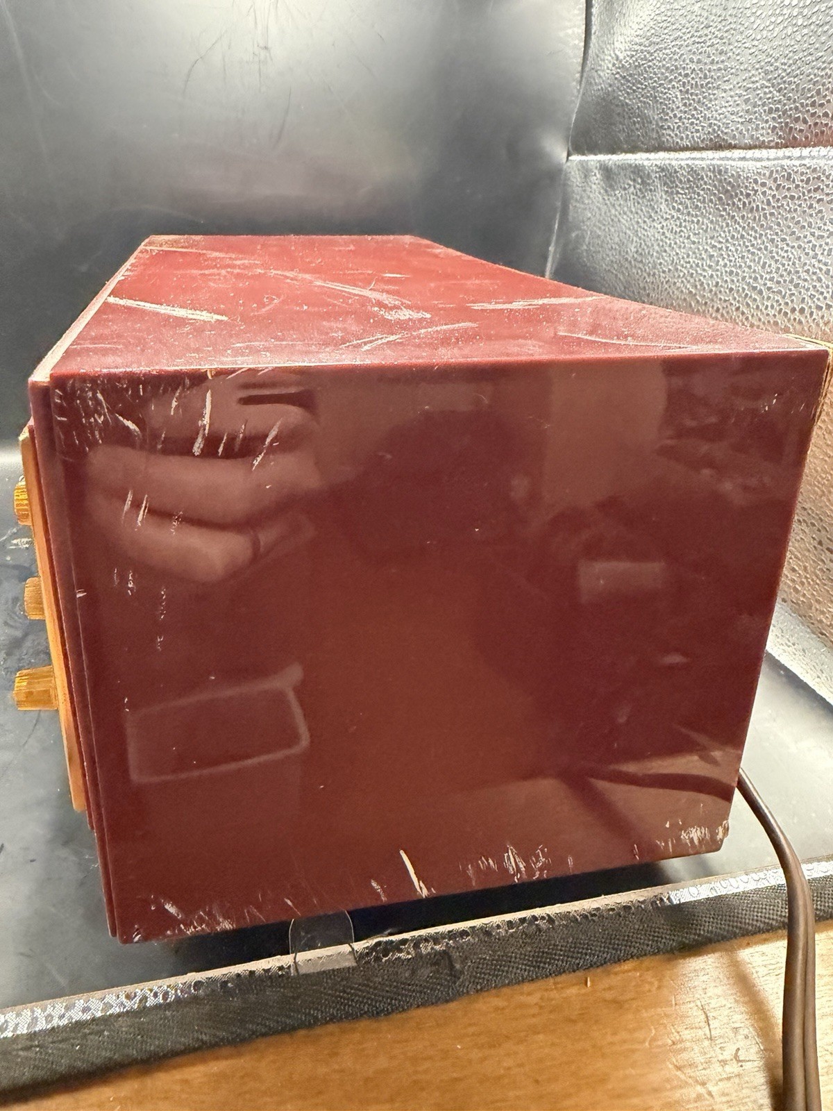 Vintage Zenith Z522R Tube AM Clock Radio Mid Century – Working