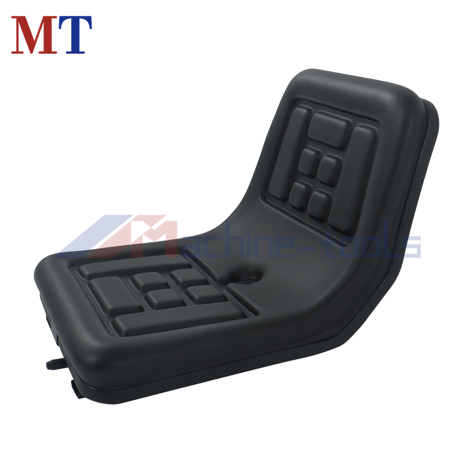 New Universal Lawn Tractor Seat  Adjustable High Back Compact Mower Seat Black