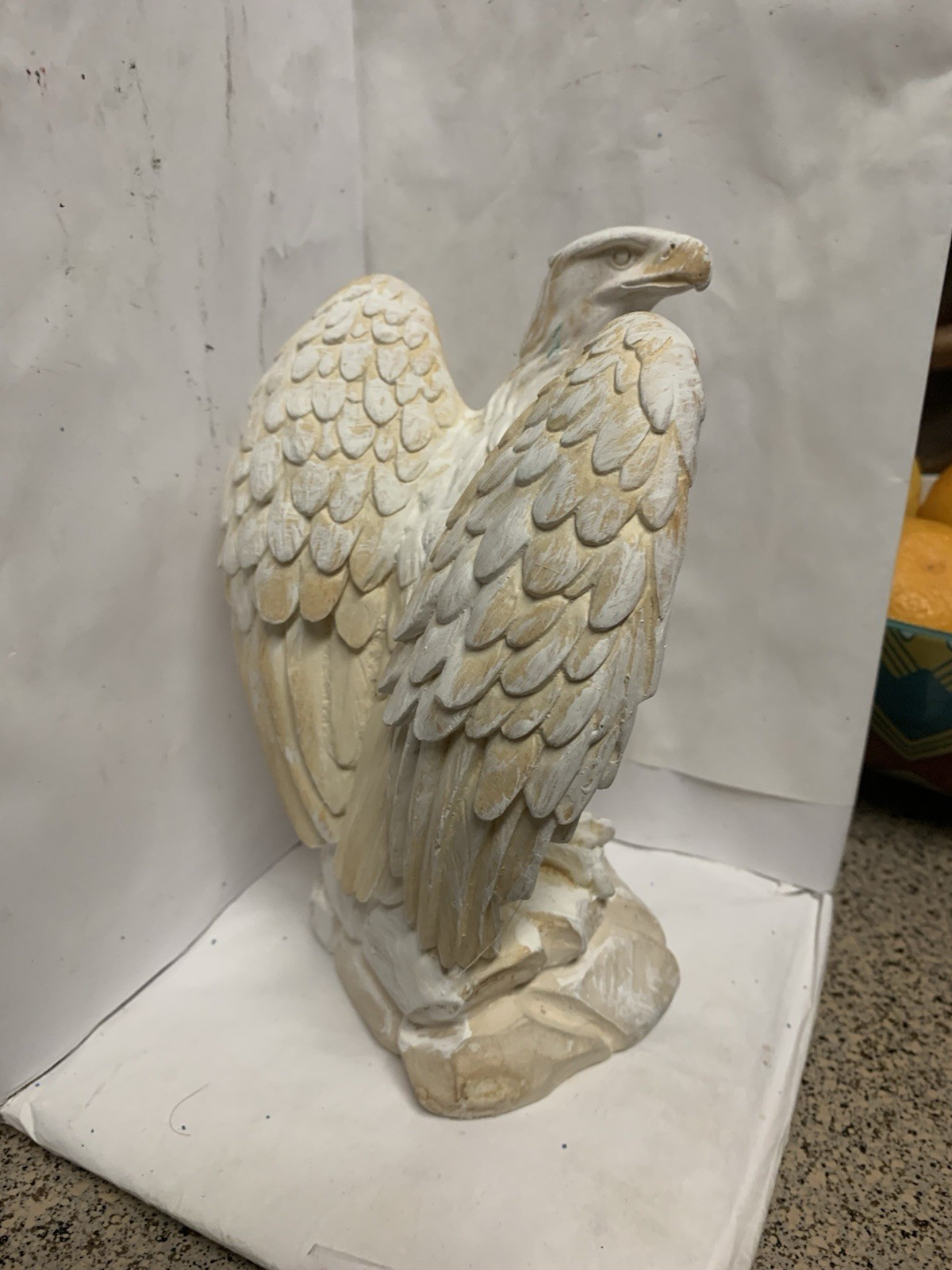 LATEX RUBBER MOLD + Fiberglass Glass Casing Of An Eagle, Bird YKM-L5118A