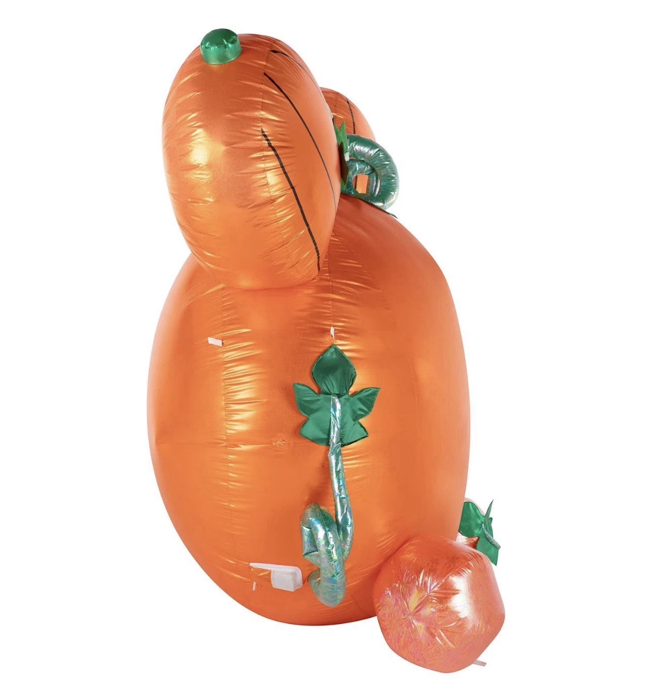 Disney Airblown 6’ Mickey Mouse Emote Glow Inflatable Animated Pumpkin, Orange