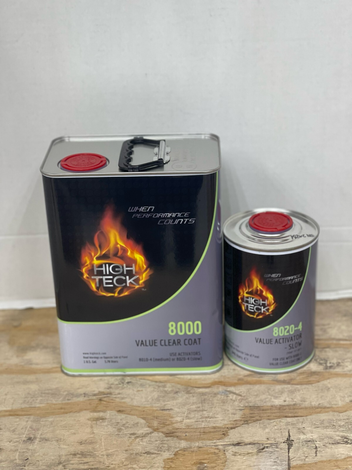 High Gloss Urethane Clear Coat 8000 Gallon Kit 4:1 With Medium Activator.