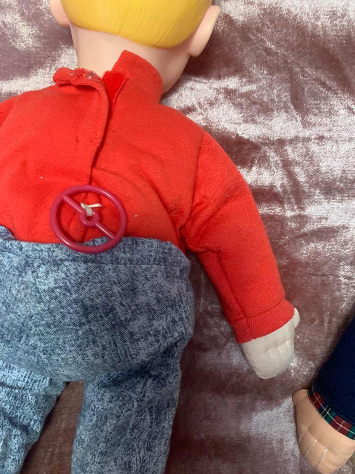 Vintage 90s Home Alone 2 18" Talking Kevin Doll Set Lost In New York Pull String