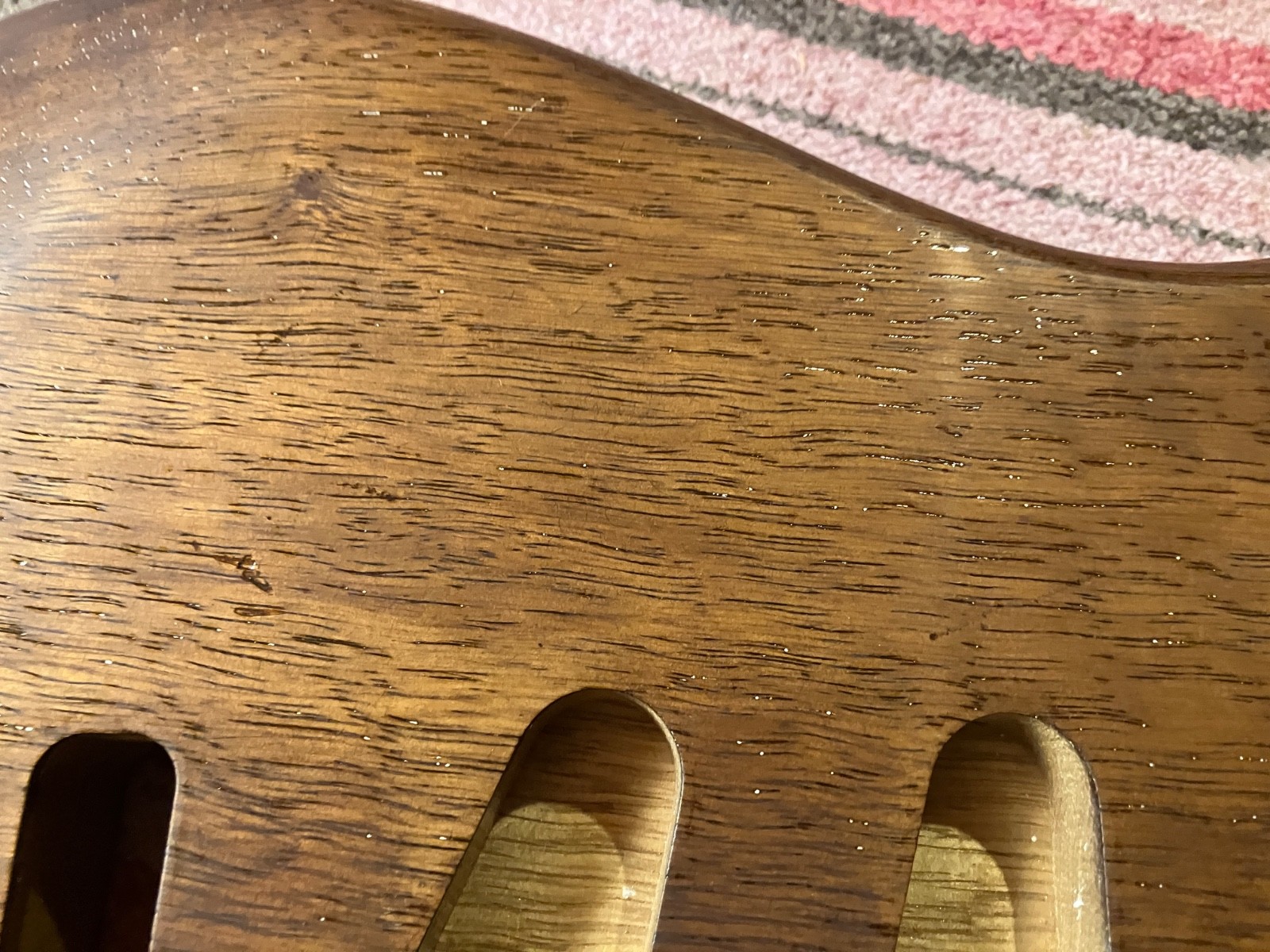 80's Custom Ax Korina Strat Style Guitar Body Stratocaster-Nice Quality