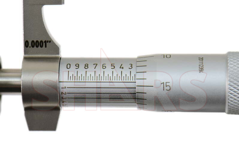 SHARS PRECISION 1 - 2" INSIDE MICROMETER SET 0.0001" CARBIDE NEW P}