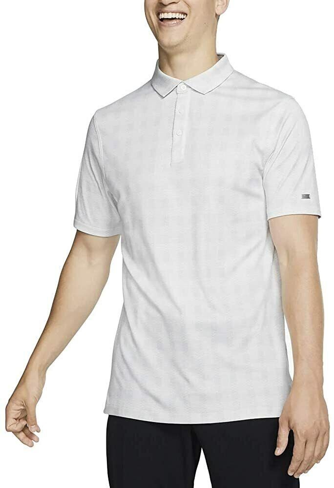 Sz Med Nike Men's Dri-FIT Golf Polo Standard Fit Grey AV4192-012 NWT